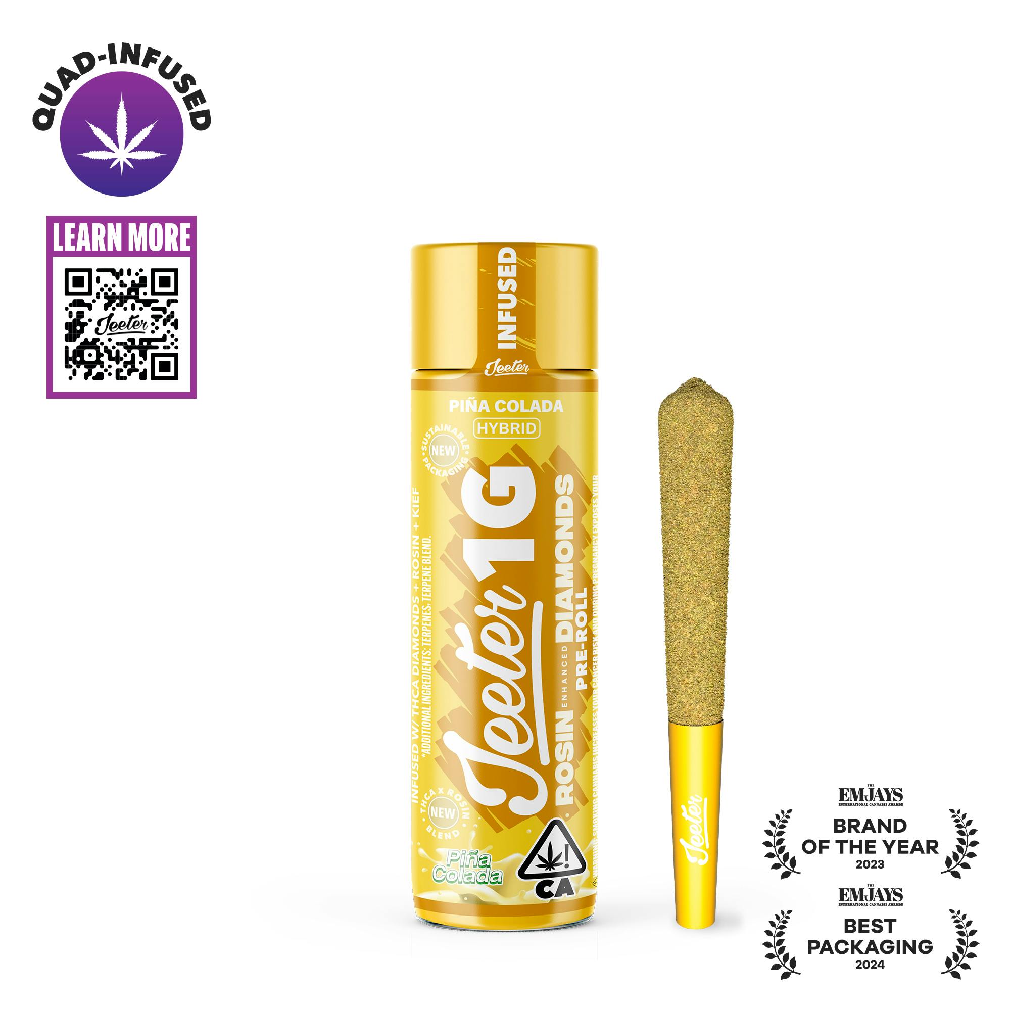 Product Pina Colada Jeeter Infused Pre-Roll | 1g