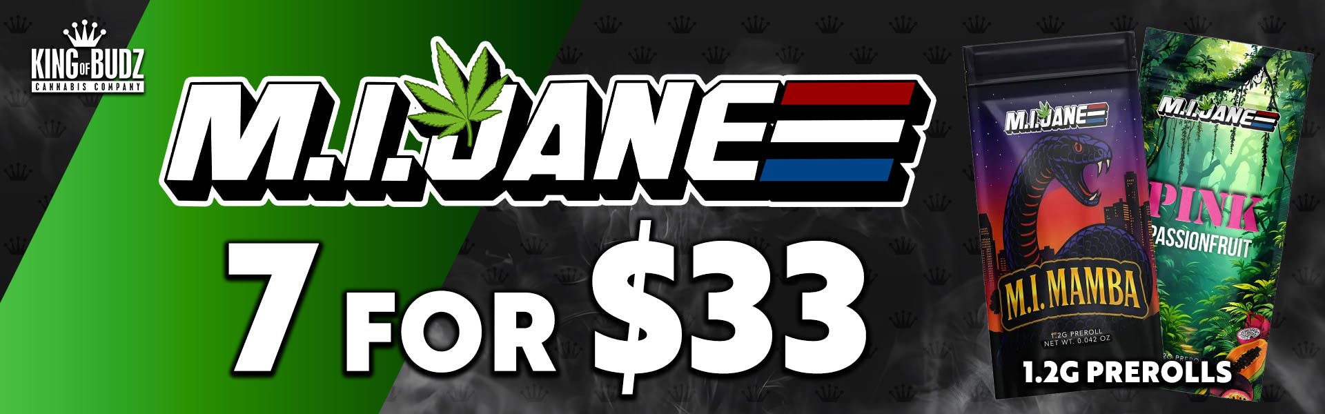 M.I. Jane 7/$33