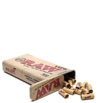 Raw - pre-rolled tips - 100ct - classic