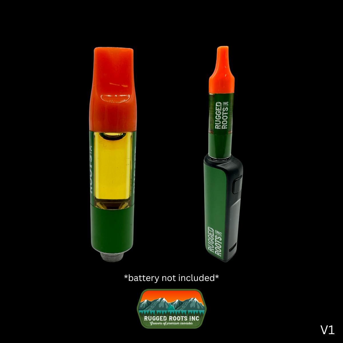 Rugged Roots | Live Resin Galactic Warheadz Cartridge 1g | Rugged