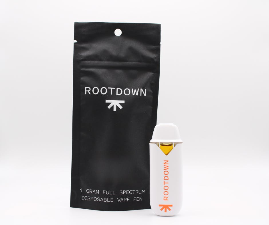Rootdown - Disposable: Sherbcake - Cured Resin Cart 1g | Rootdown - Bay St.  Louis