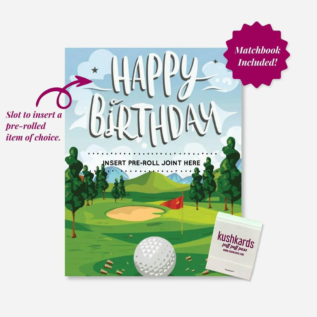 KushKards | Golf Birthday | Insert Pre-Roll