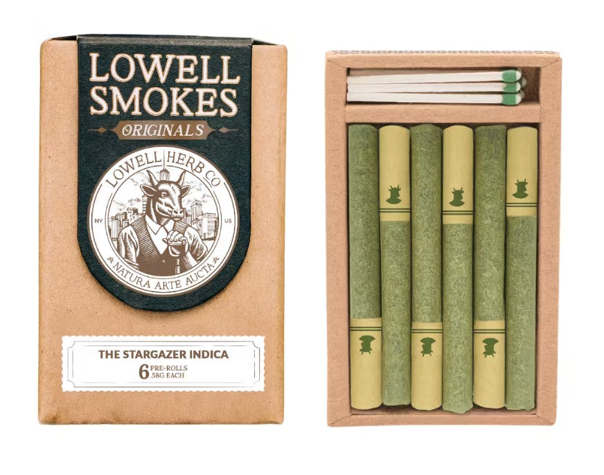 Product: Lowell Herb Co. | Star Gazer | Pre-Rolls | 6-Pack | 3.6g