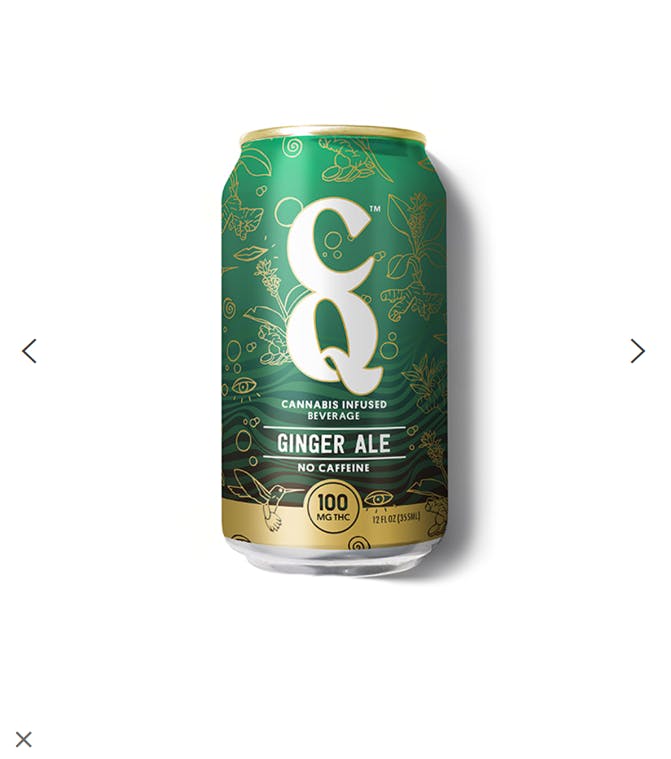 Product CoC CQ Beverage 12oz - Ginger Ale 100mg