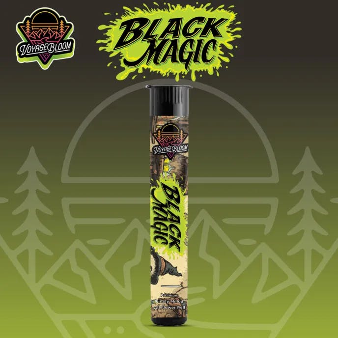 Voyage Bloom - 1g Preroll - Black Magic