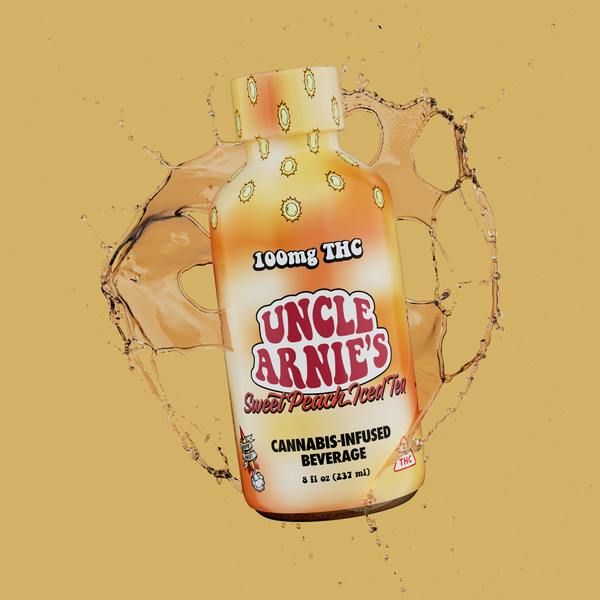 Uncle Arnie's 100mg - Sweet Peach Iced Tea