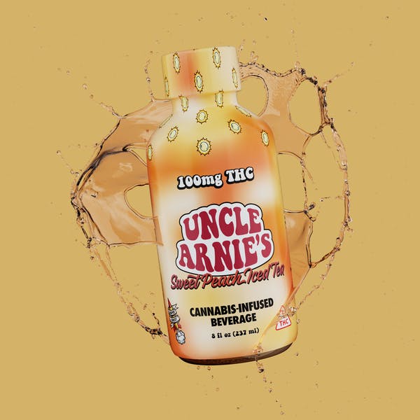 Uncle Arnie's 100mg - Sweet Peach Iced Tea