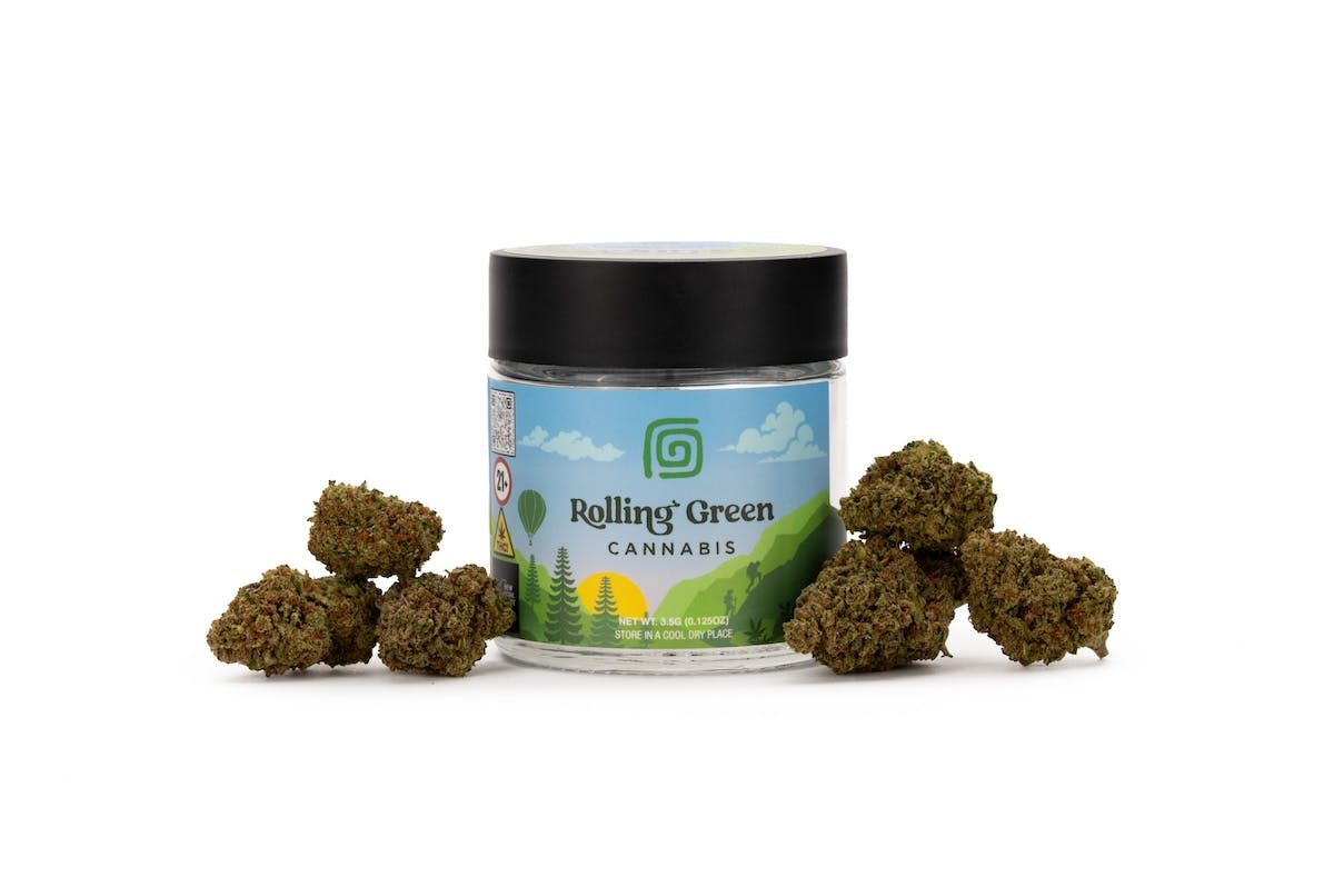 Rolling Green | Banana Cream Gelato | Flower