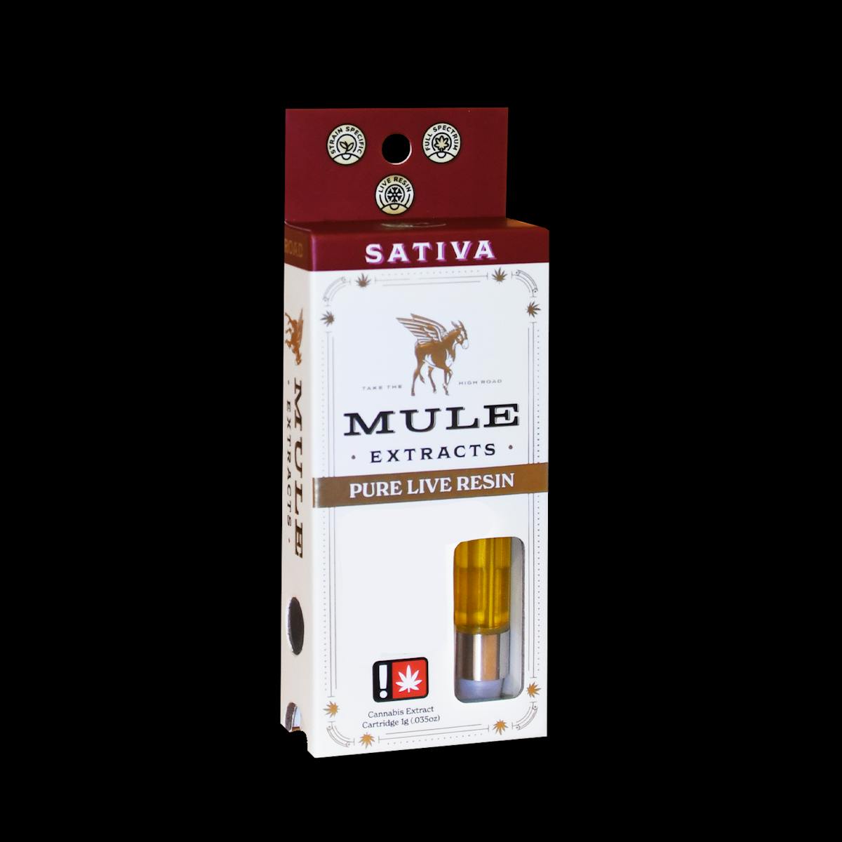 Photo of Mule Extracts 1g THIRD EYE LR Vape Cartridge