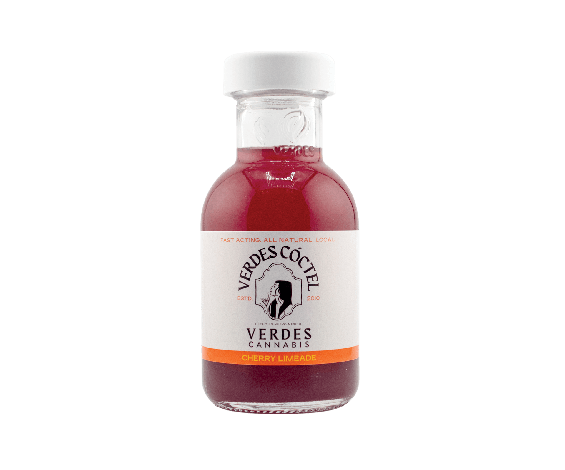 Verdes | 100mg Beverages | 1:1 THC CBG Cherry Limeade