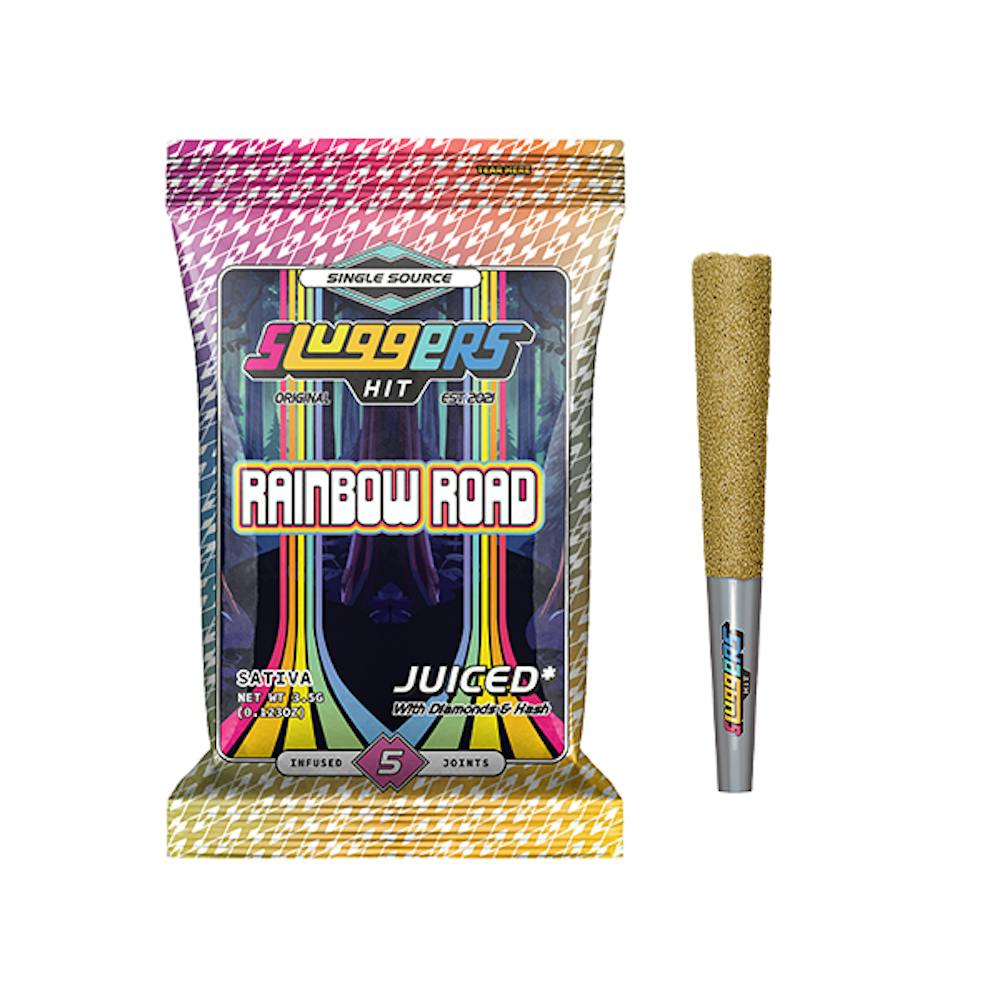 Product Sluggers | Rainbow Road | Infused Blunt | .7g/5 pack