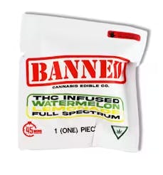 Banned - Watermelon Lemonade - 200mg Single Gummy