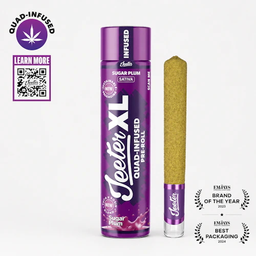Jeeter - 2g Quad Infused Preroll - Sugar Plum