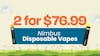 2 for $76.99 - Nimbus Disposables