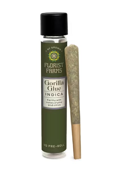 Florist Farms | Gorilla Glue | 1g Preroll | Indica image 0