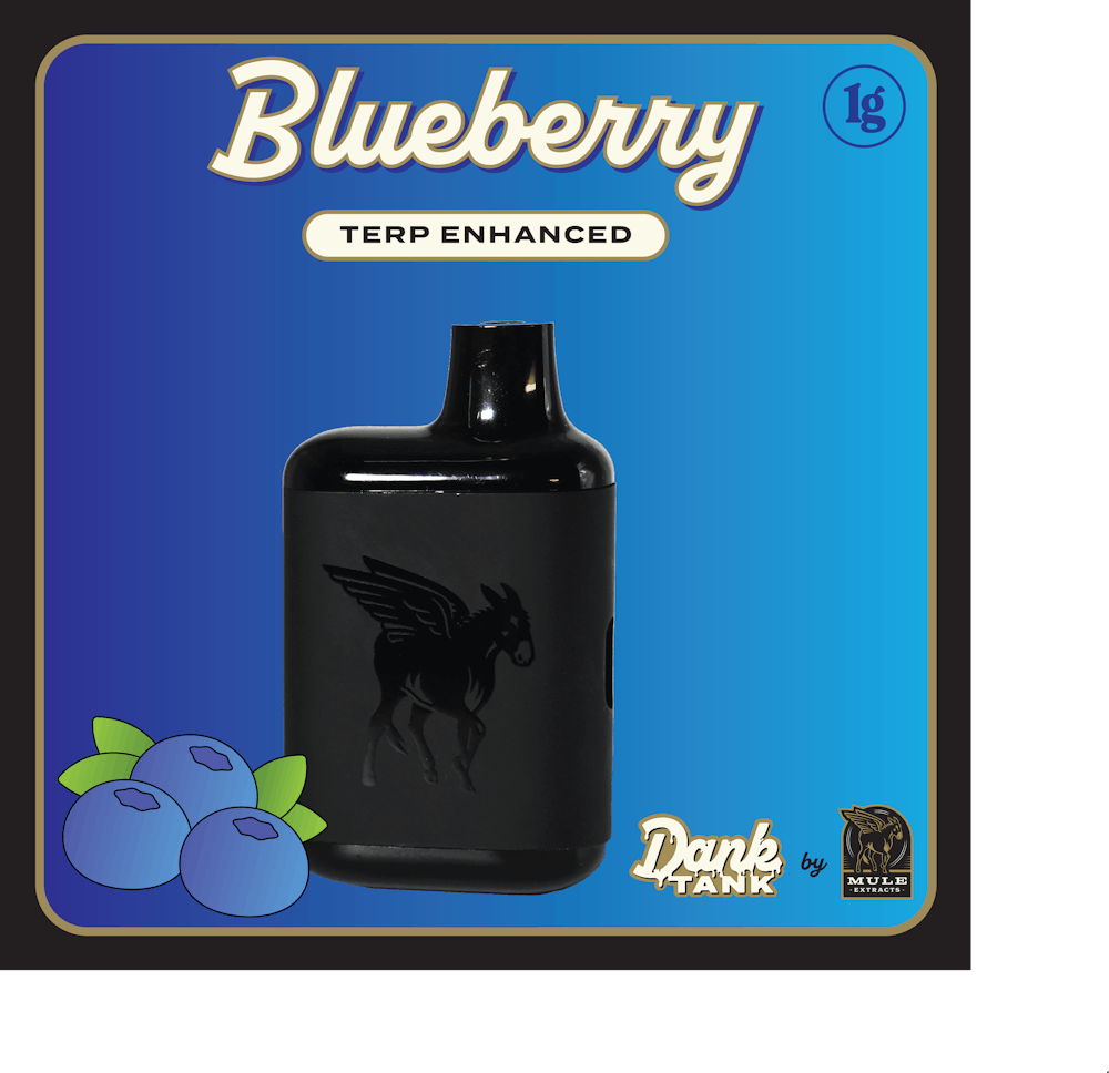 Product Mule | Blueberry Flavored All In One Cart