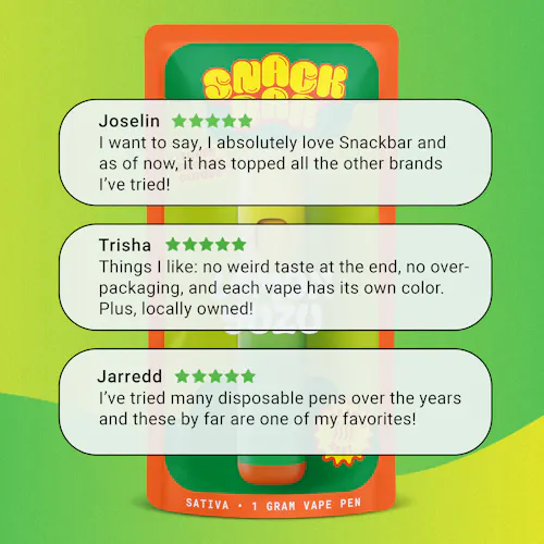 SNACKBAR – Lemon Yuzu – Disposable 1g-2