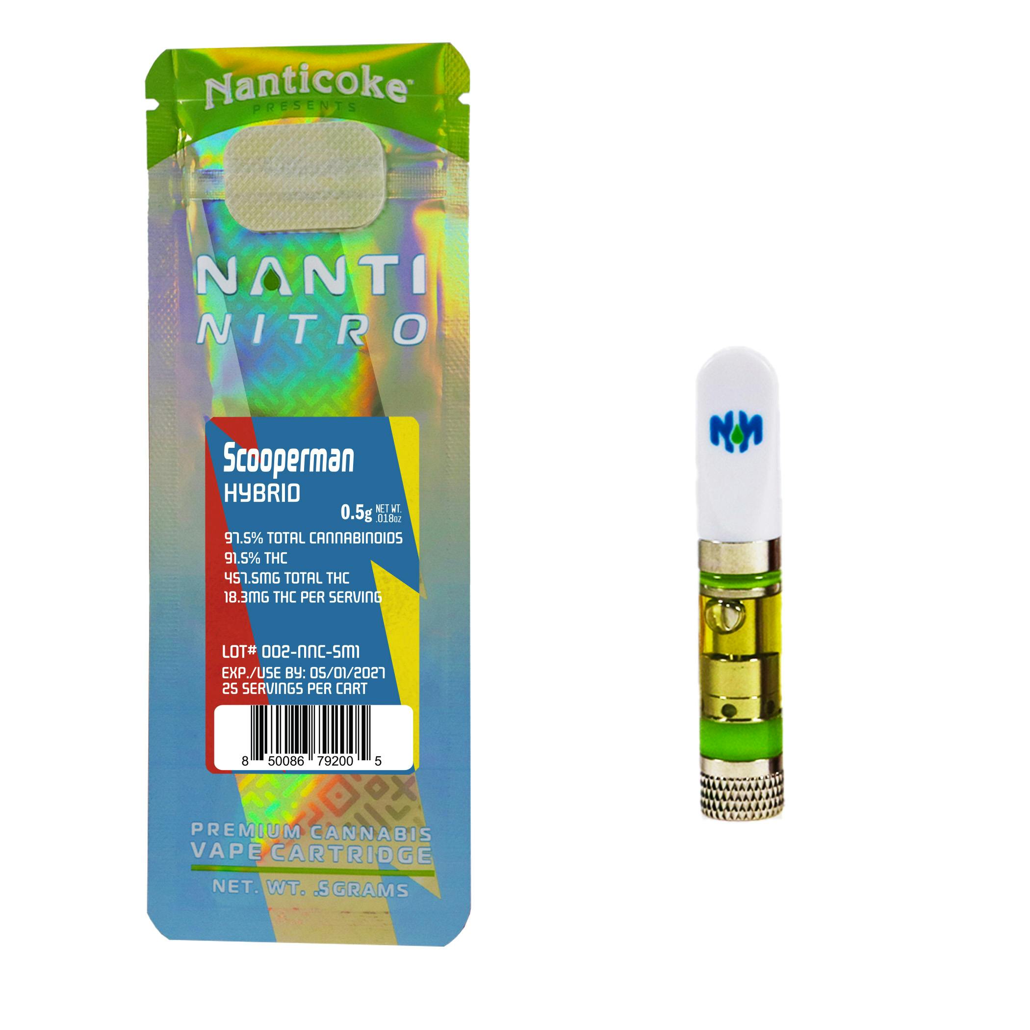 Cart | Nanticoke | Scooperman | 510 Cart | 0.5g