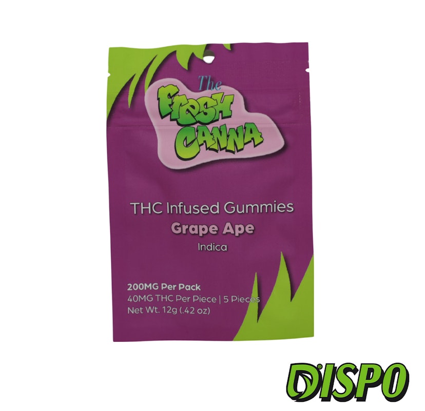 Fresh Canna - Grape Ape 200mg Gummies
