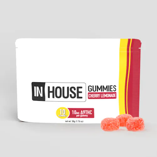 Cherry Lemonade Fast Acting Gummies 10mg 10pk-1