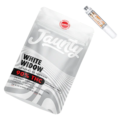 Jaunty - 1g Cart - White Widow - CARTRIDGES by Jaunty at King of Budz