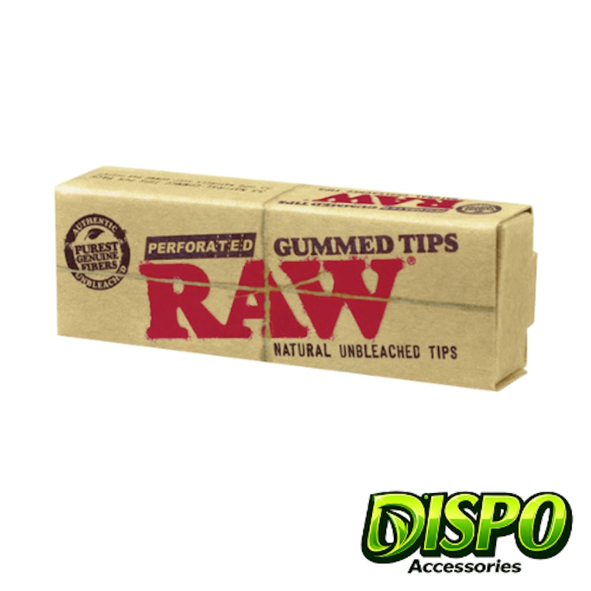 Raw - Gummed Tip Perforated