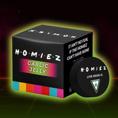 Homiez | Live Resin - 1g - Garlic Jelly