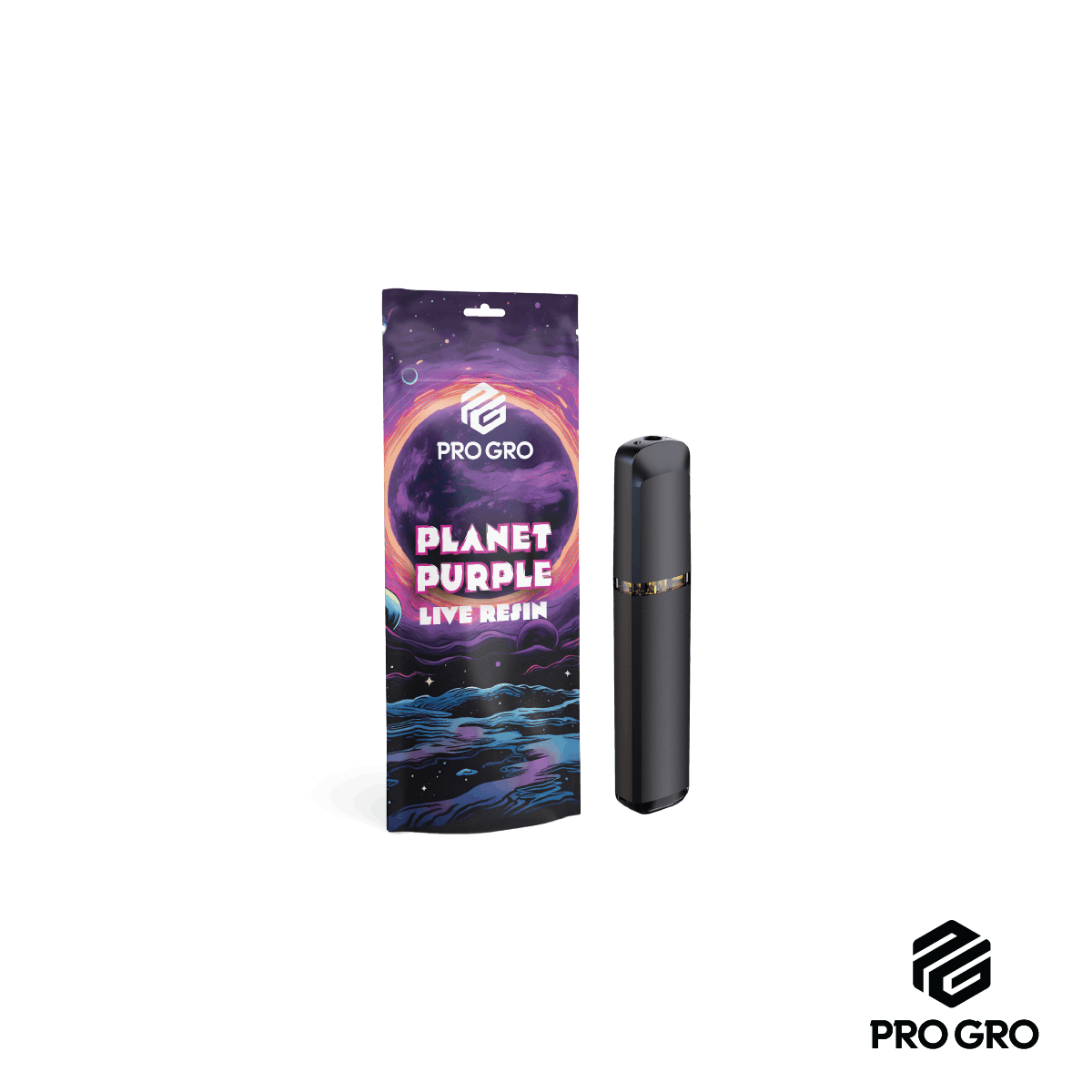 Pro Gro - 1g Live Resin Disposable - Planet Purple