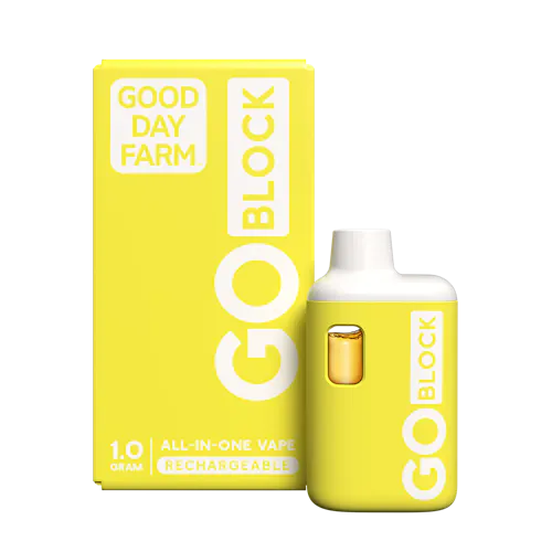 GDF: GO Block Vape | Peach Tea | All-In-One | 1g - Story Cannabis