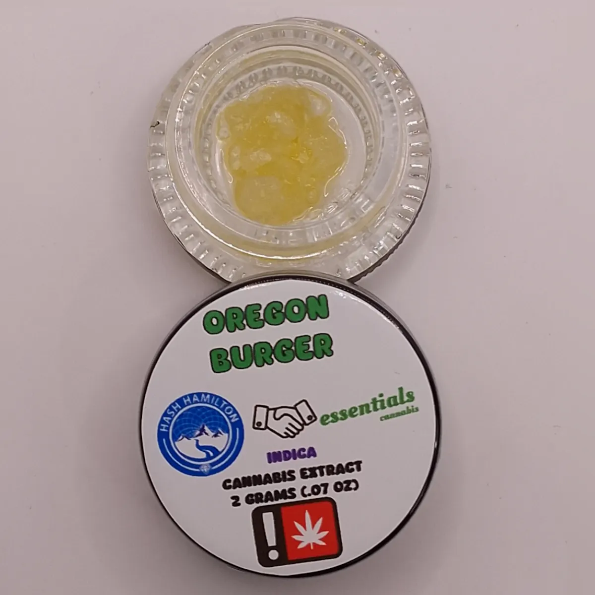 Oregon Burger Diamonds Dab (Hash Hamilton) 2g Concentrates | Hash ...