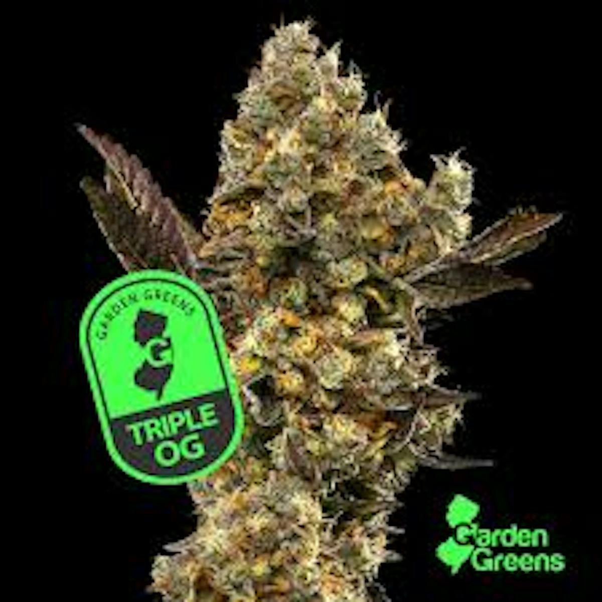 Garden Greens l Triple OG l 3.5g - Eastern Green Cannabis