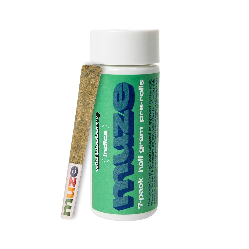 muze - Pre-Roll 7-Pack 3.5g - Wild Blueberry