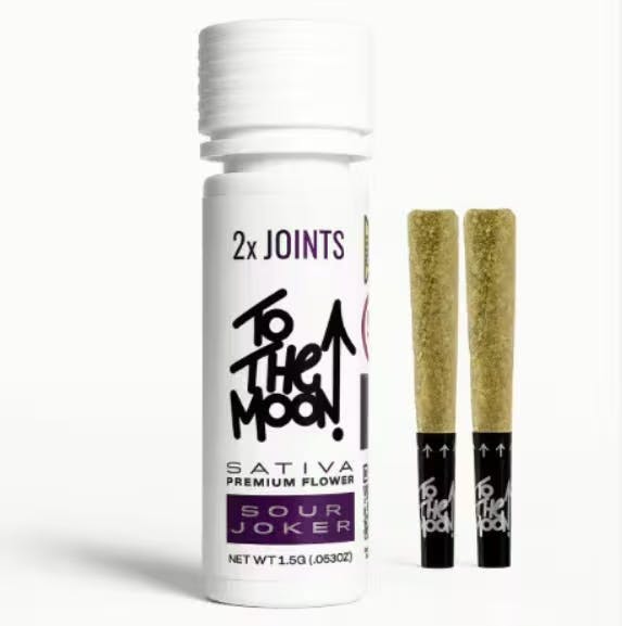 To The Moon | Sour Joker | 2pk Pre-roll | 1.5g