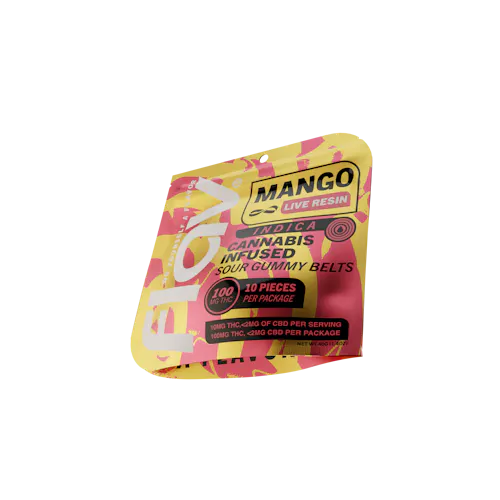 Mango Belts – Live Resin  – 100mg – Indica-1