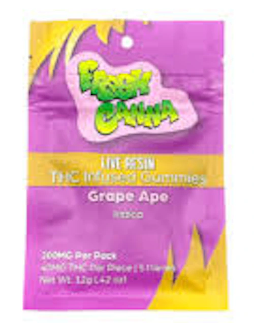 Fresh Canna - 200mg Live Resin Gummies - Grape Ape