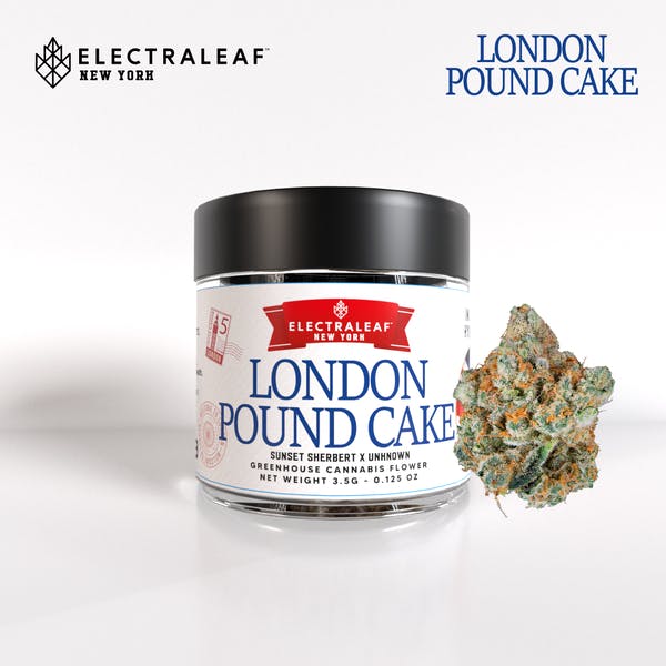Product Electraleaf - London Pound Cake - 3.5g - Flower