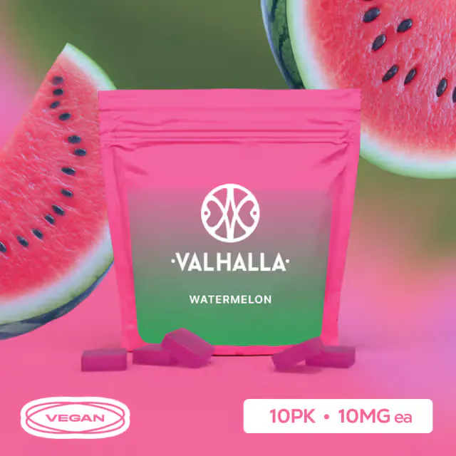 Valhalla Soft Lozenges 2.0 Watermelon 10pk/100mg (hybrid, 2.8g)