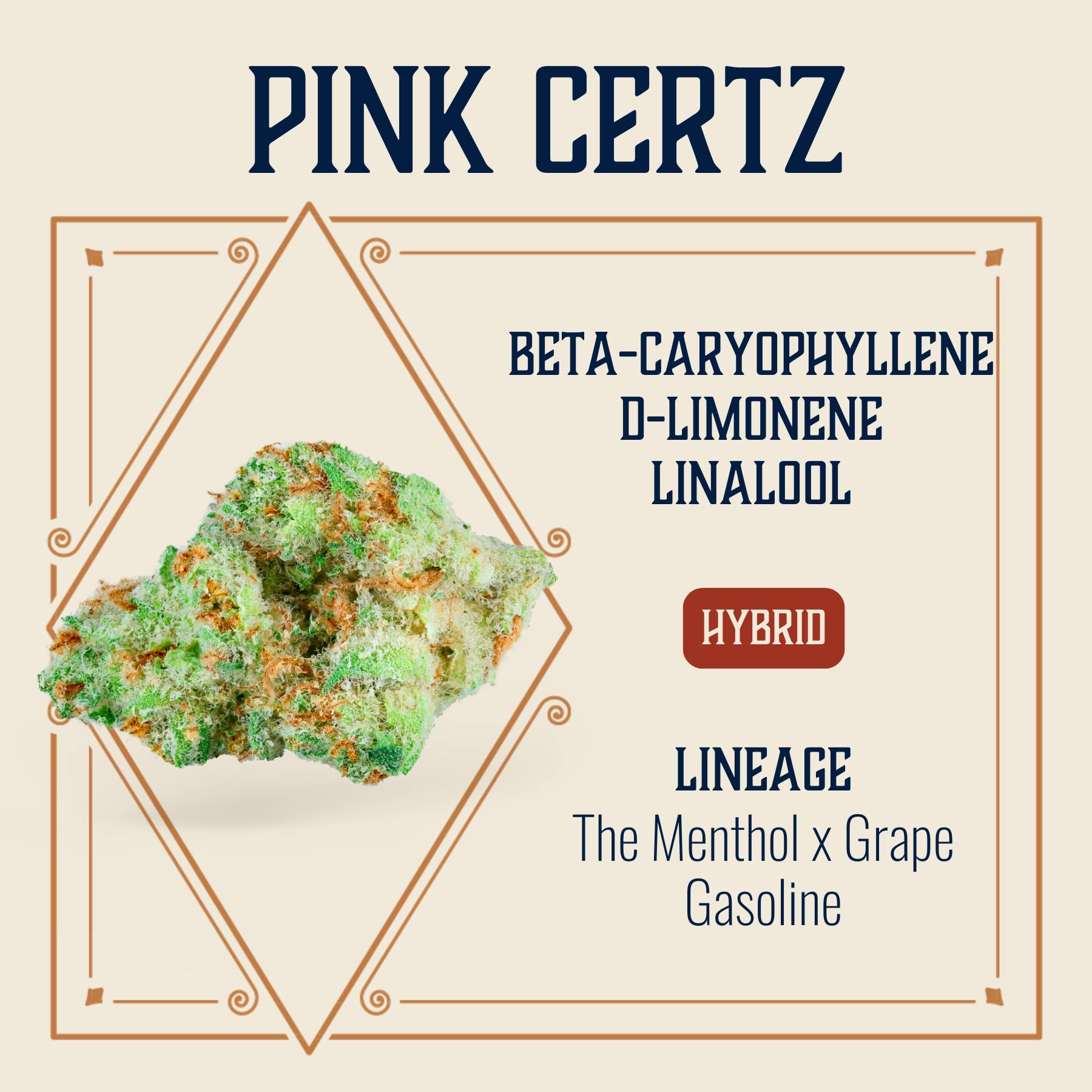 Pink Certz Flower | 3.5g | Key Missouri (Cottleville)