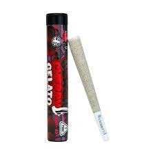 Backpackboyz Black Cherry Gelato (H) Hash Rosin Infused Pre-Roll