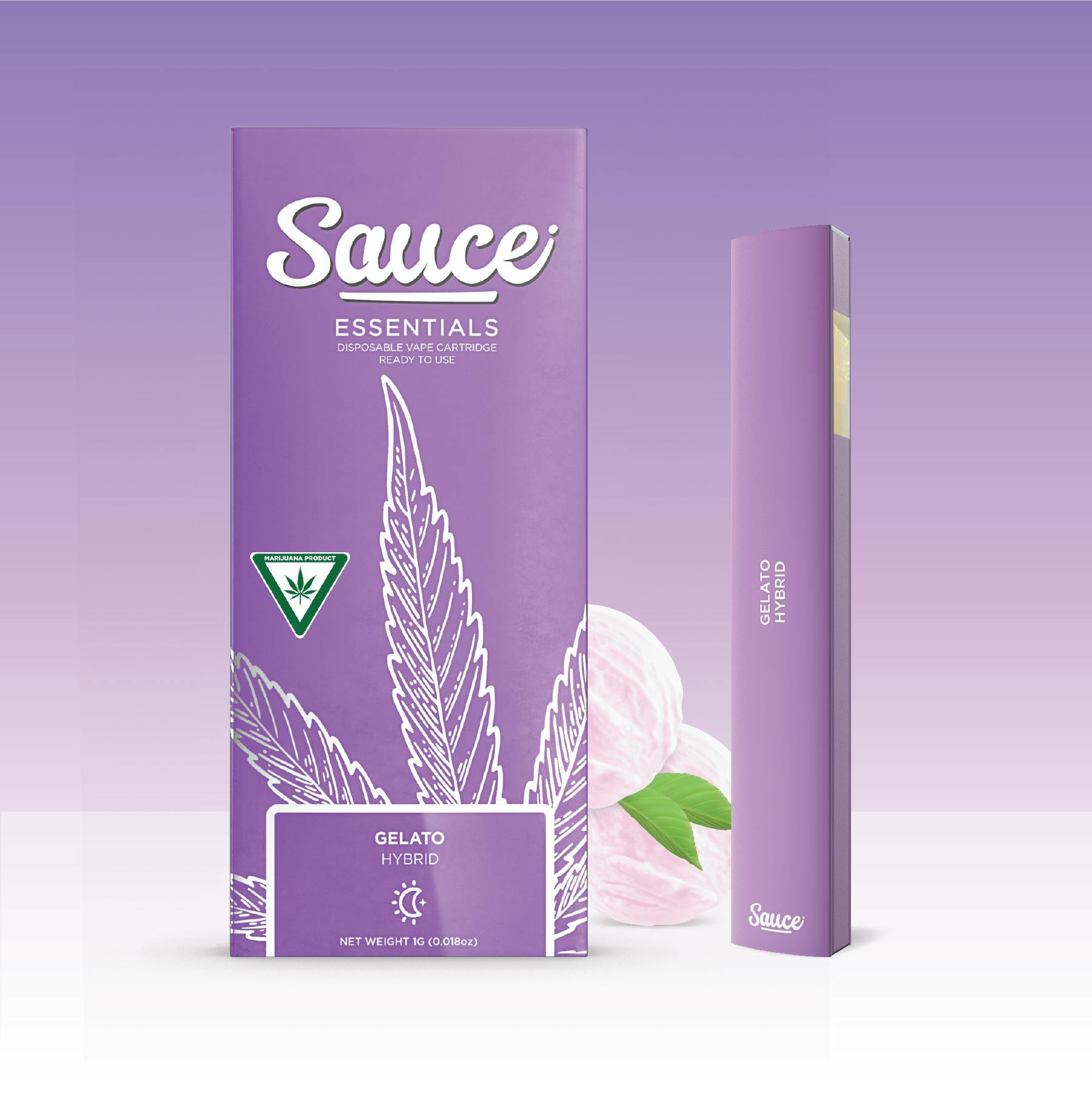 Sauce | Disposable Vape - 1g - Gelato