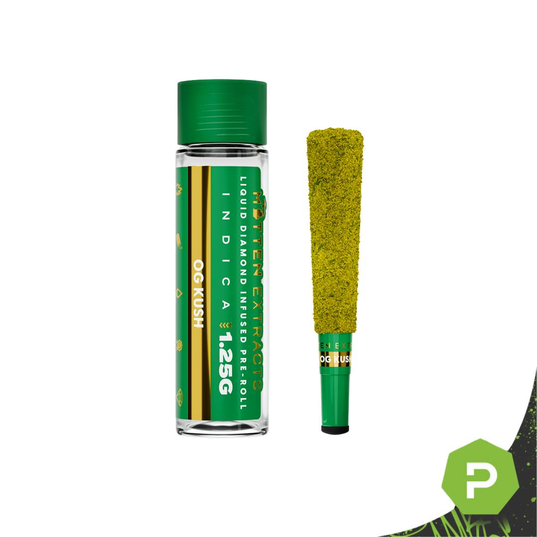 Mitten Extracts Blue Zkittlez 1.25g Infused Pre-Roll - Puff