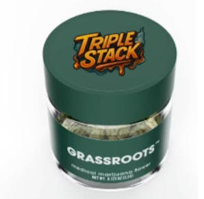 Product GR Grassroots Flower - Triple Stack 3.5g