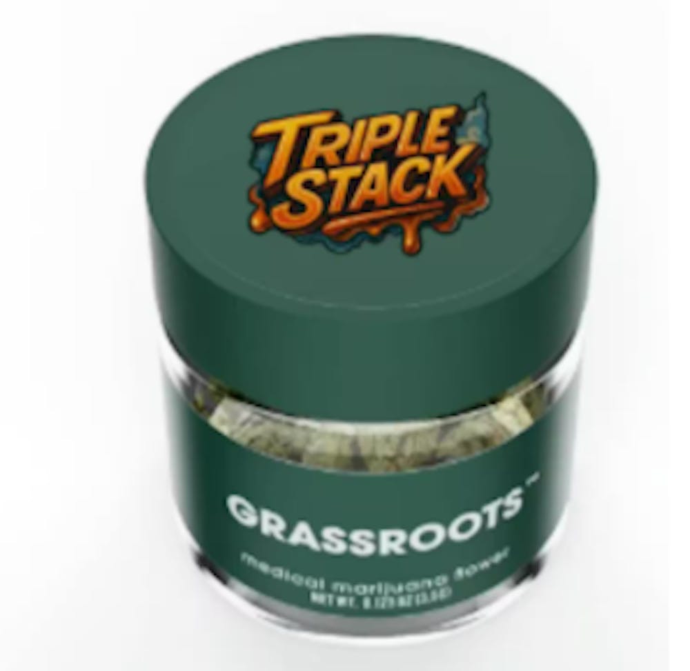 Product GR Grassroots Flower - Triple Stack 3.5g