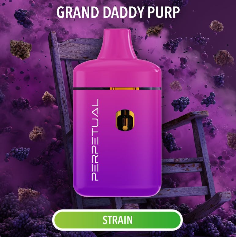 Disposable Vape - Grand Daddy Purple - Bud's Goods