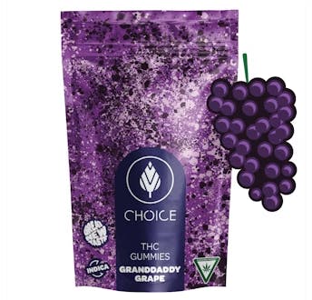 Product Granddaddy Grape Indica Gummies | Edibles | 100mg