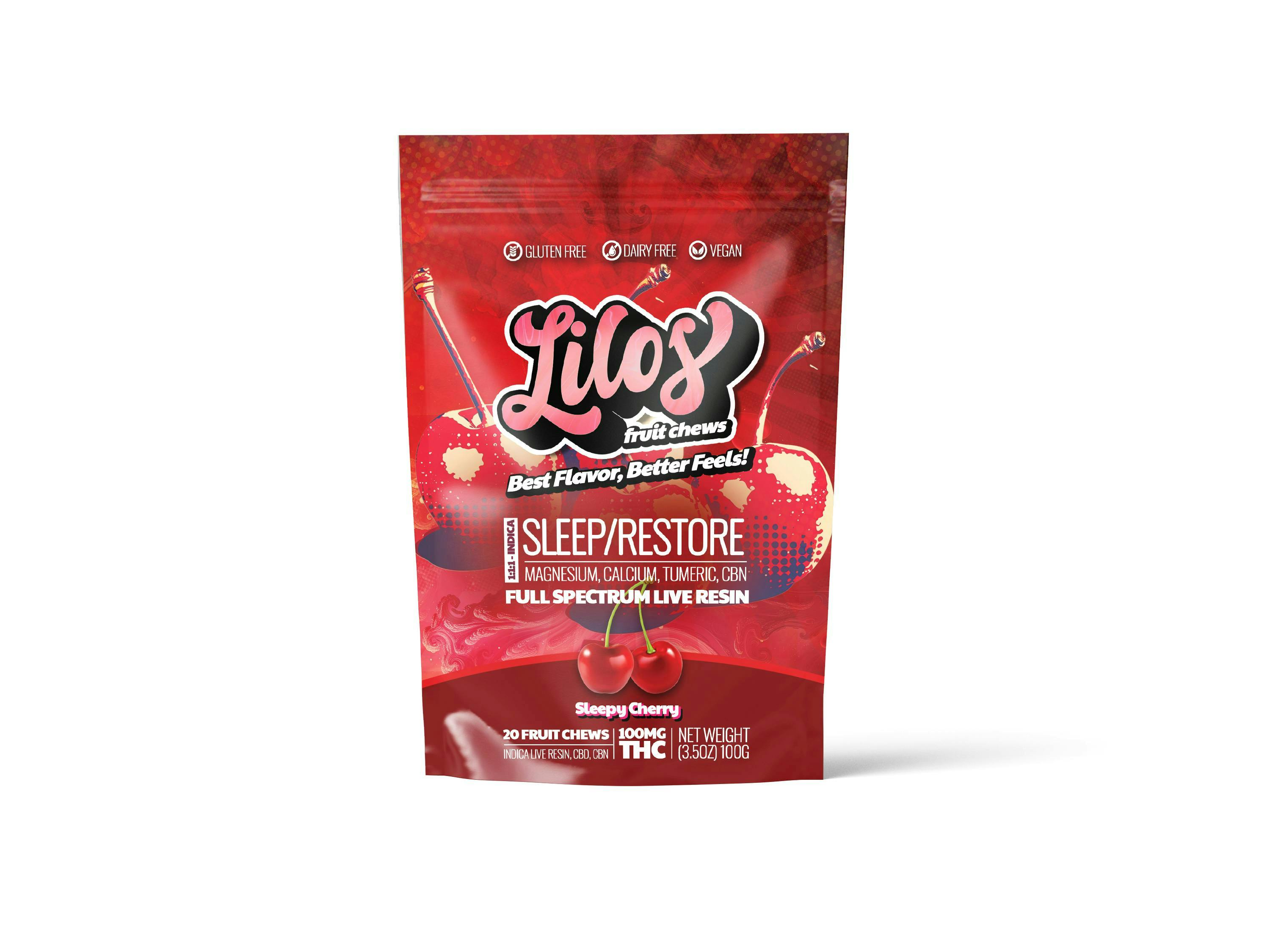 Sleep Cherry Gummy 500mg (10Pk) 5:2 5:1 THC:CBD THC:CBN