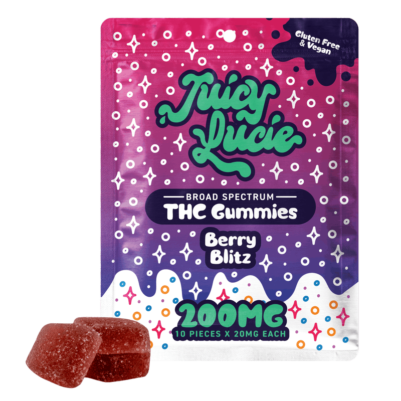Product: Juicy Lucie | Gummies - Berry Blitz - 200mg