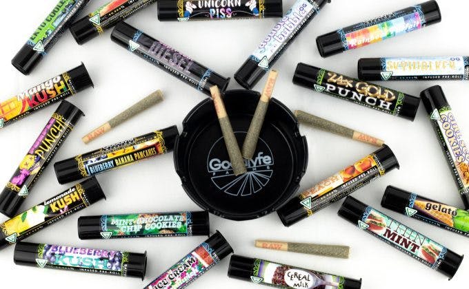 Rollz - 1g Infused Preroll - Watermelon Zkittles