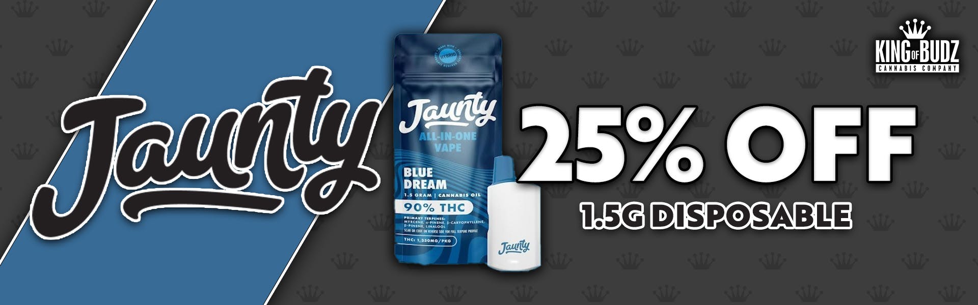 Jaunty - 1.5g Disposable - 25 Percent OFF