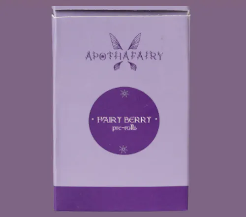 Apothafairy – Fairy Berry – Pre Rolls (THC CBD NIC Free ) 8pk-active